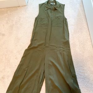 Straight and full leg jumpsuit